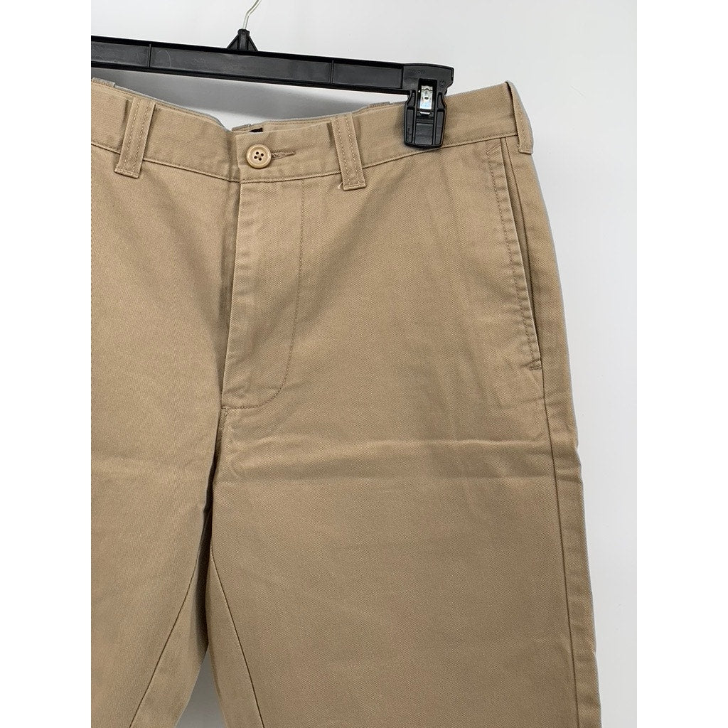 J.CREW Men's Tan 11" Rivington Straight-Leg Casual Chino Shorts SZ 31