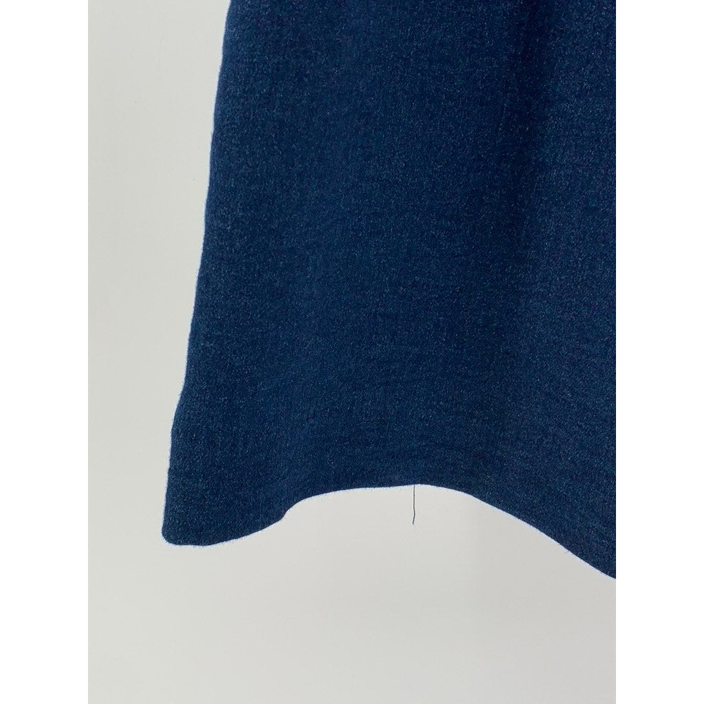 UNBRANDED Women's Dark Blue Denim A-Line Mini Skirt SZ 20