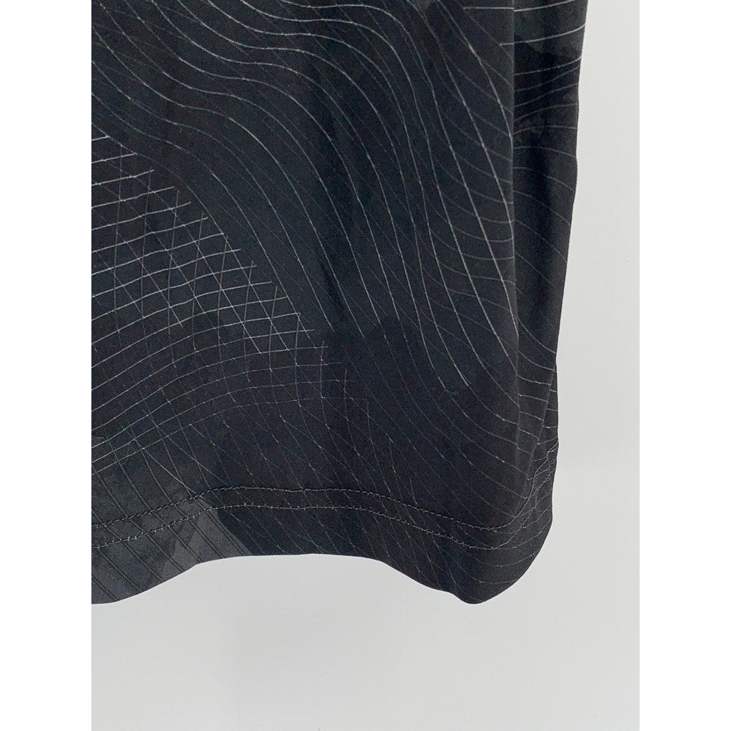 OLD NAVY Men's Black Active Printed Short Sleeve T-Shirt SZ L