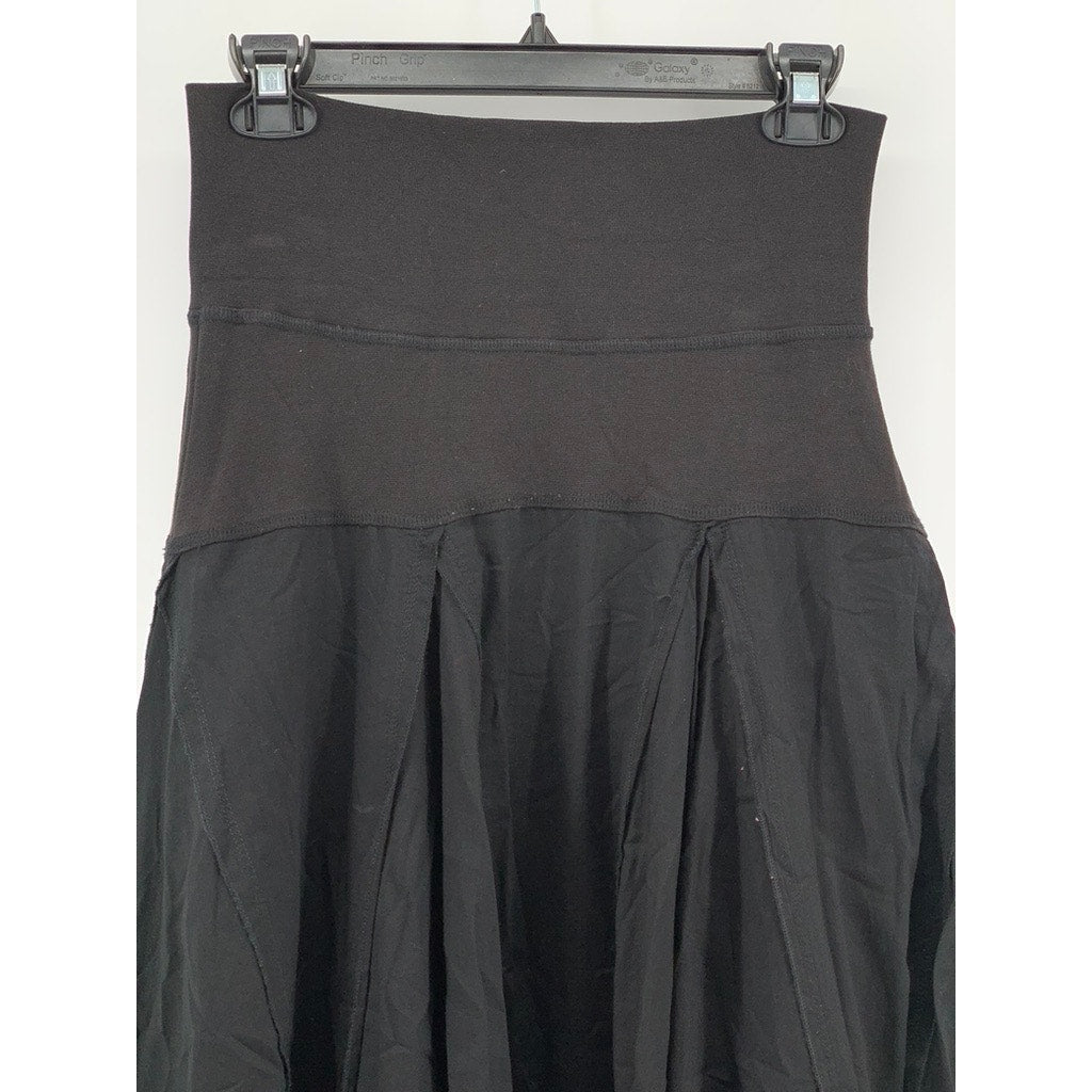 CHARLOTTE RUSSE Women’s Black Cotton Tiered Maxi Skirt SZ S