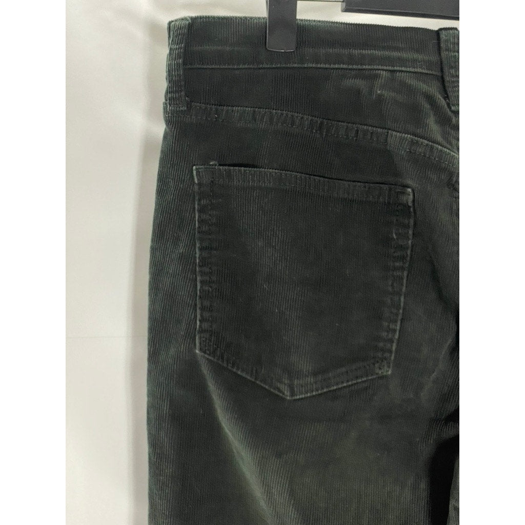 GAP DENIM Women's Petite Dark Charcoal Gray True Skinny Corduroy Pant SZ 8/28P