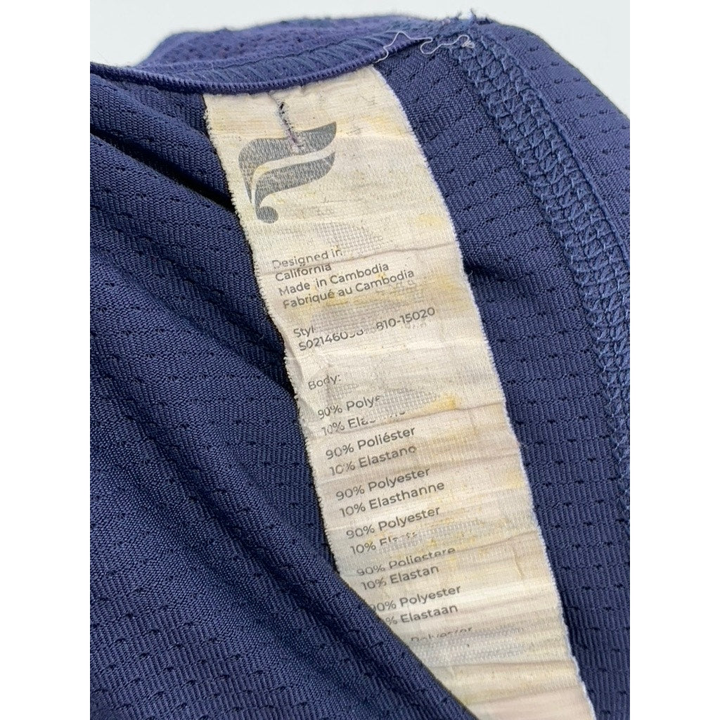 FABLETICS Men's Navy Blue Solid Pull-On Elastic Waist Active Shorts SZ S