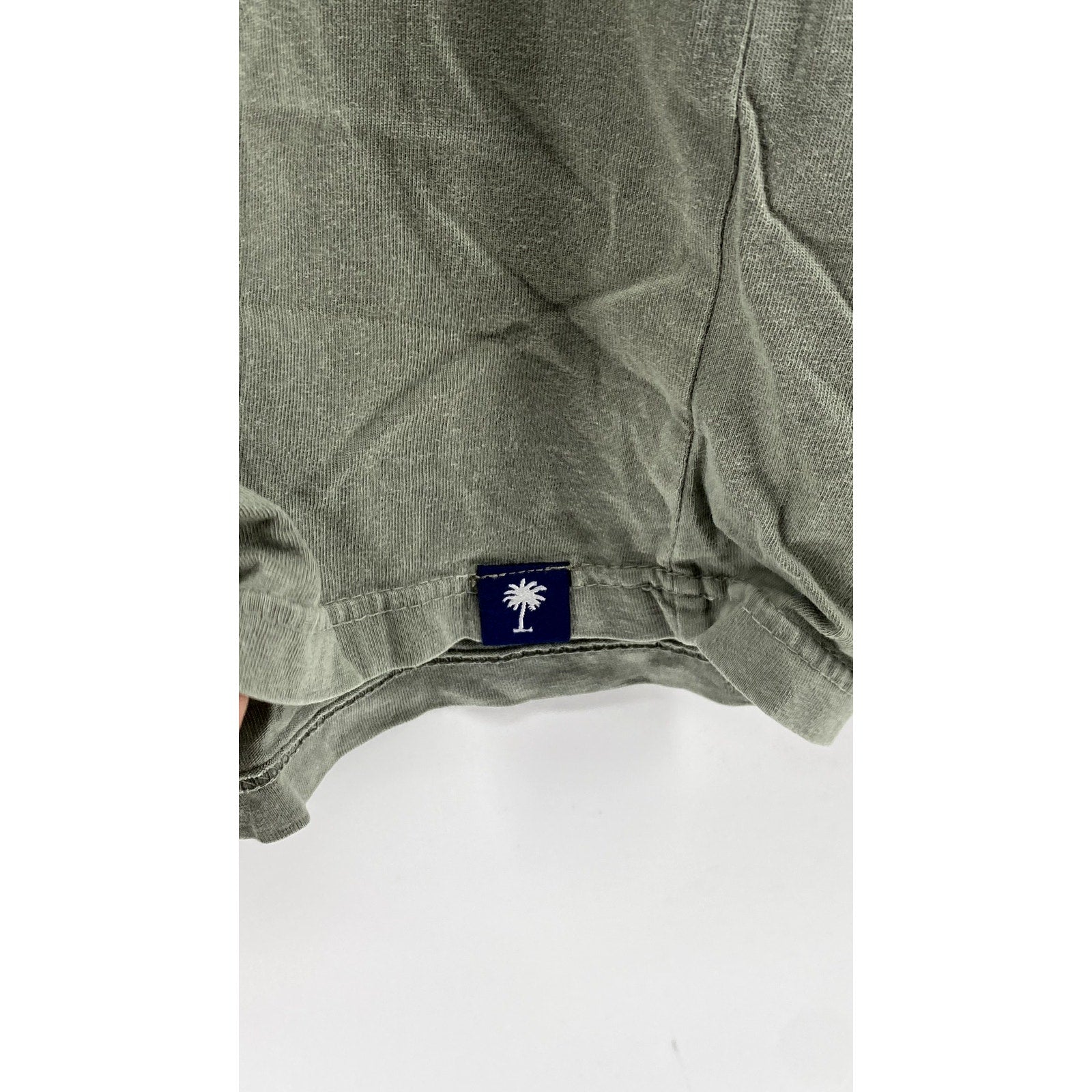 IMPURE Men's Olive Green Crewneck Short Sleeve Casual Cotton T-Shirt SZ L