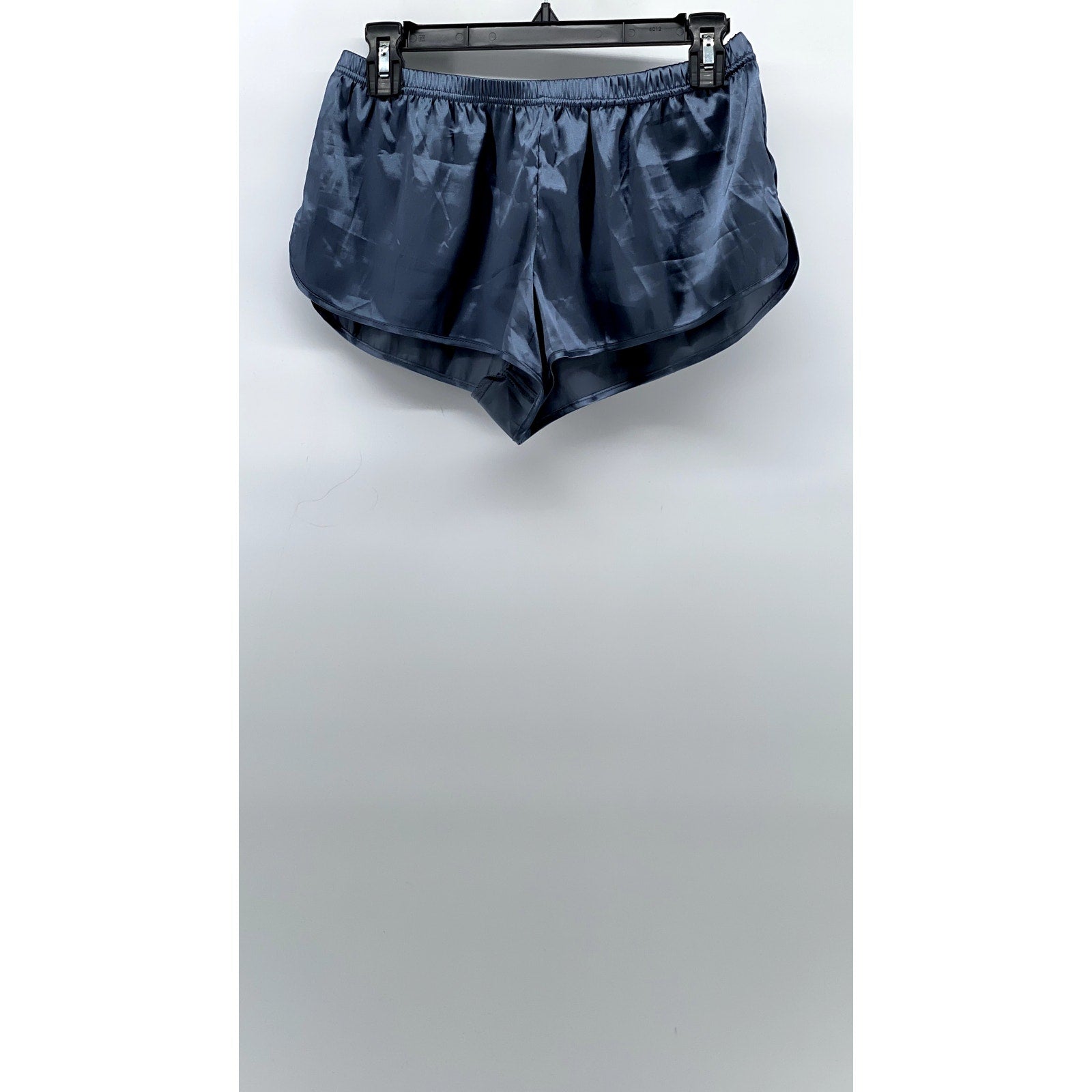 UNBRANDED Women's Blue Lightweight Pull-On Pajama Shorts SZ M