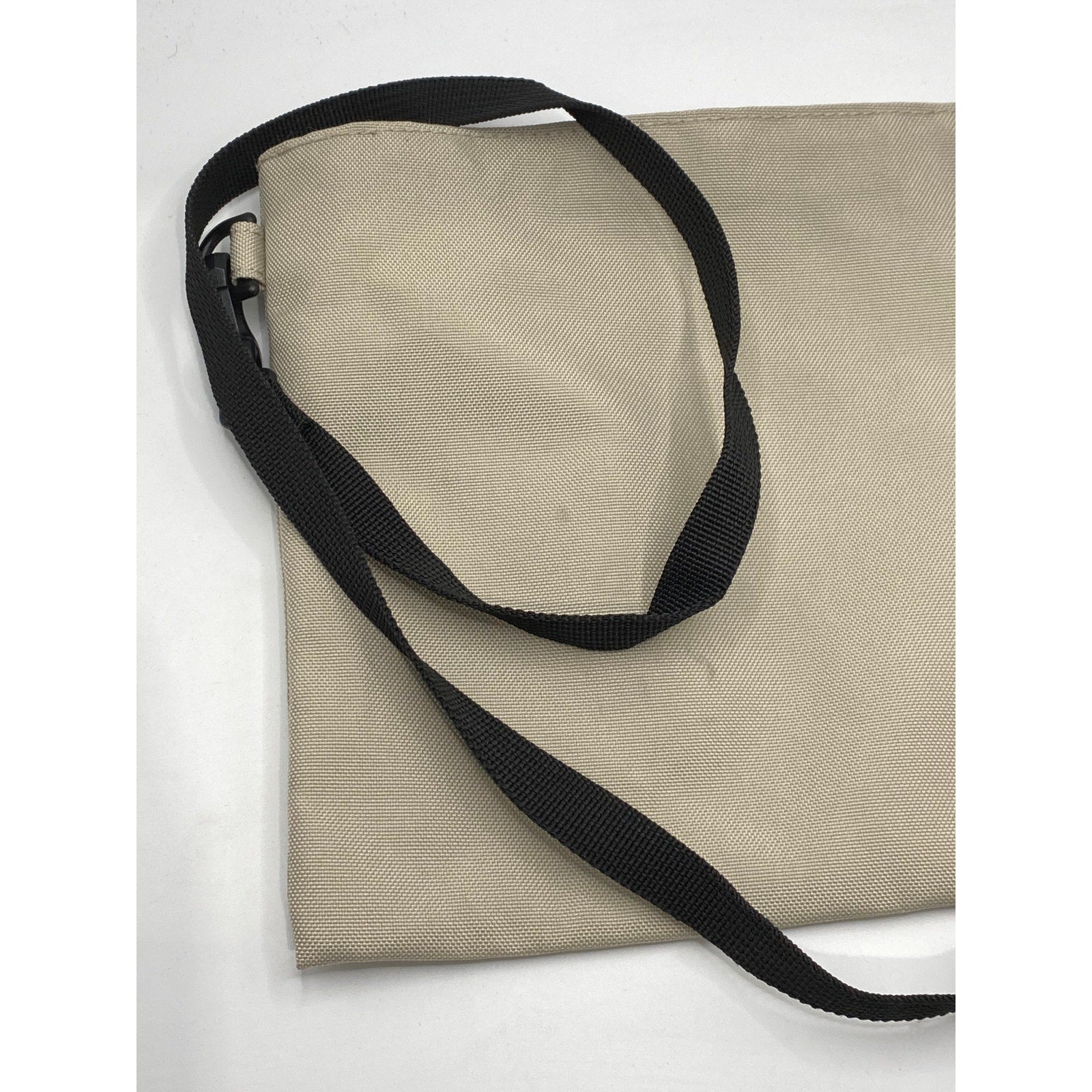 MUJI Women's Beige-Black Medium Lightweight Shoulder-Crossbody Bag