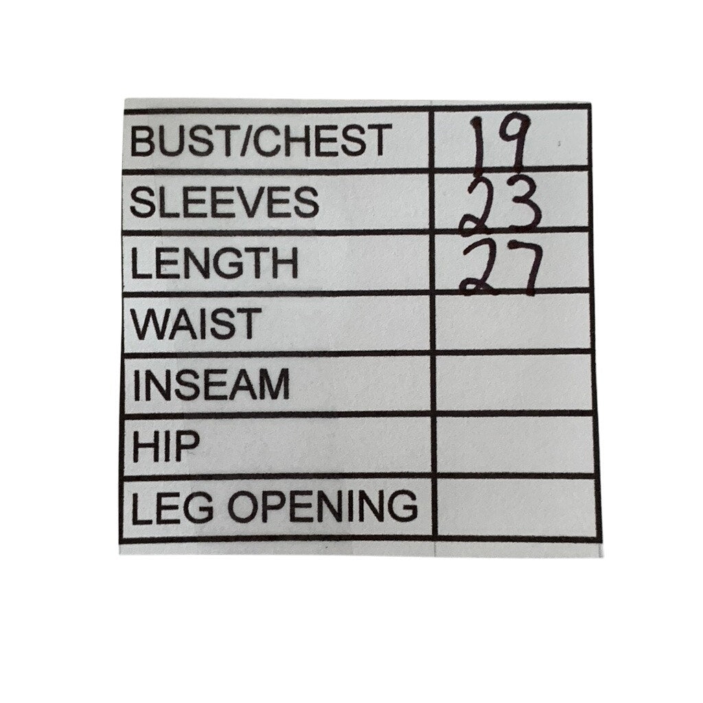 CLOTH & STONE Women's Navy Button-Up Long Sleeve Striped Tulane Top SZ S