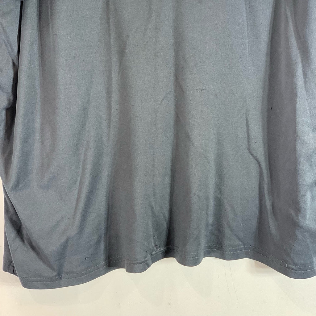 UNDER ARMOUR Men's Gray Crewneck Heatgear Loose-Fit Active T-Shirt SZ 2XL