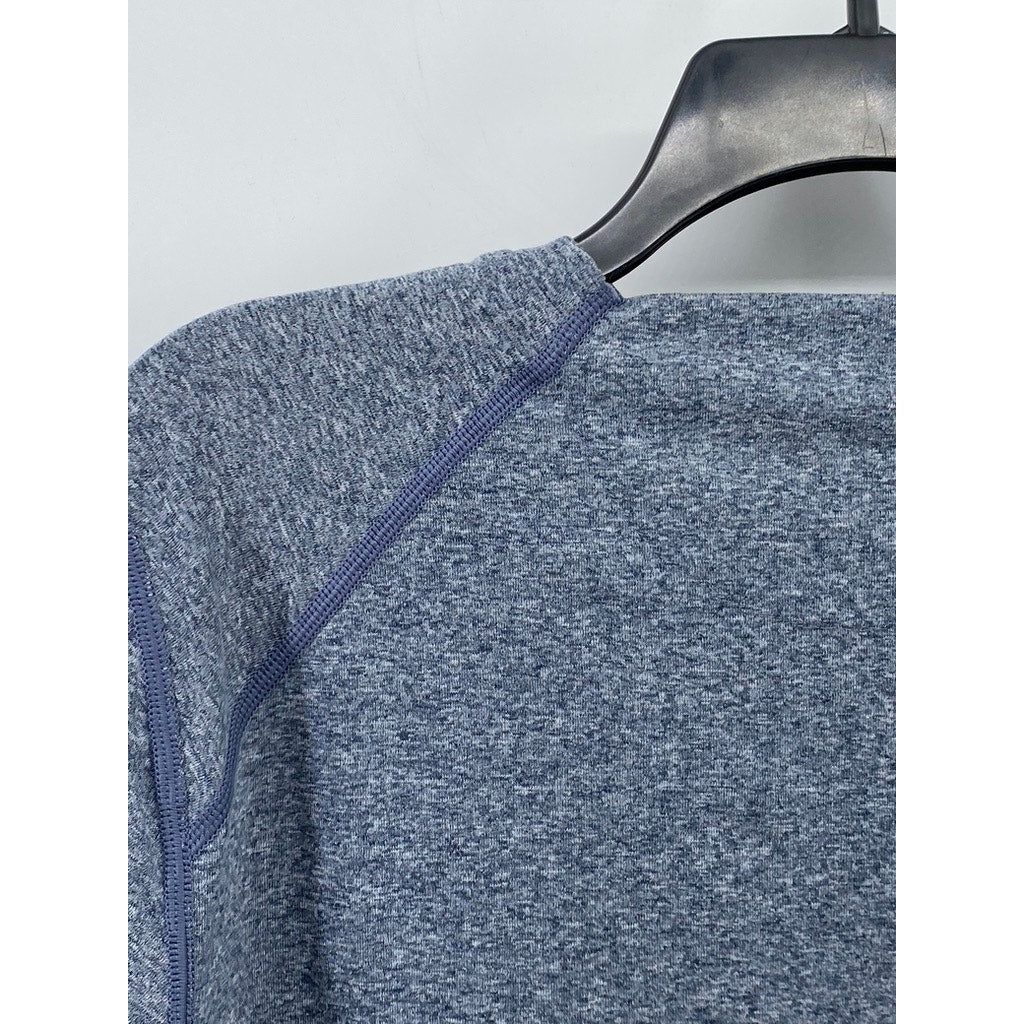 REI CO.OP Men's Heather Blue Crewneck Long Sleeve Active T-Shirt SZ M