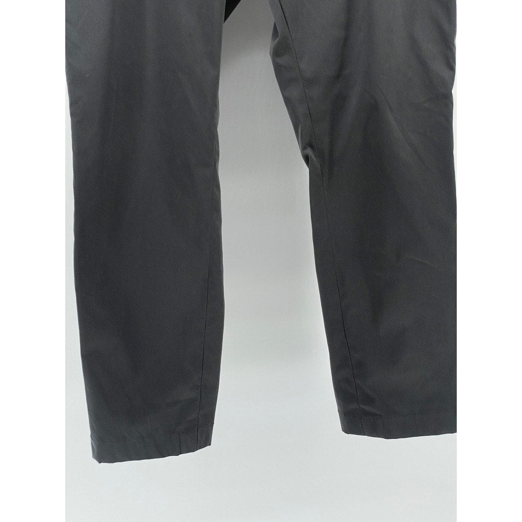 BLUFFWORKS Men's Charcoal Tailored-Fit Chino Pants SZ 35X34