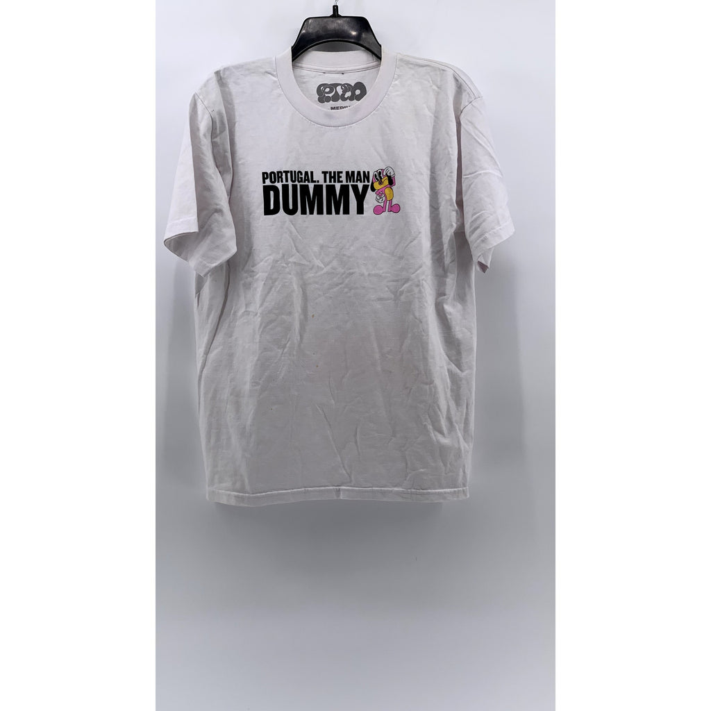 Men's White Portugal The Man Dummy Graphic T-Shirt SZ M