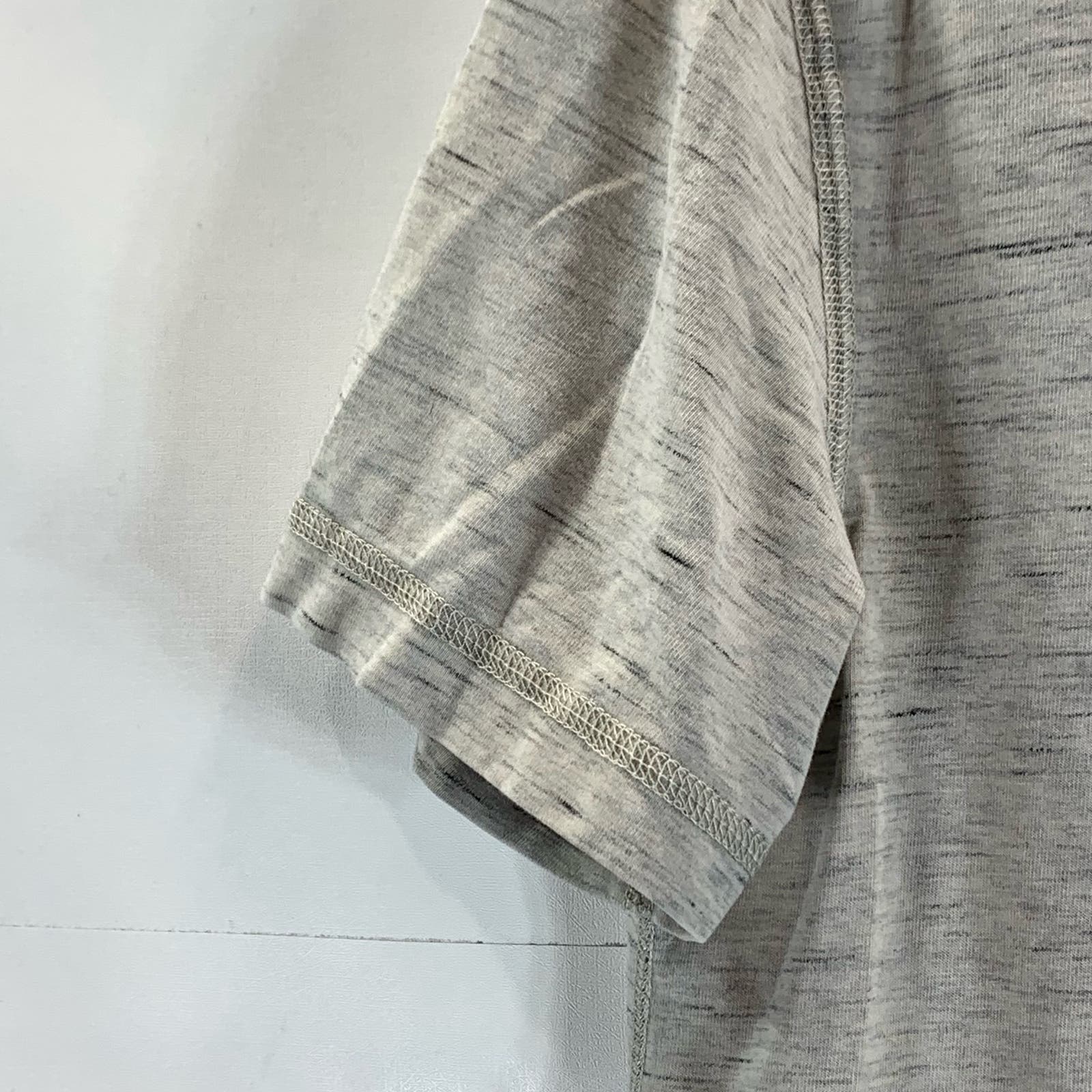 AMERICAN EAGLE Men's Grey Crewneck Logo Graphic Short Sleeve T-Shirt SZ L