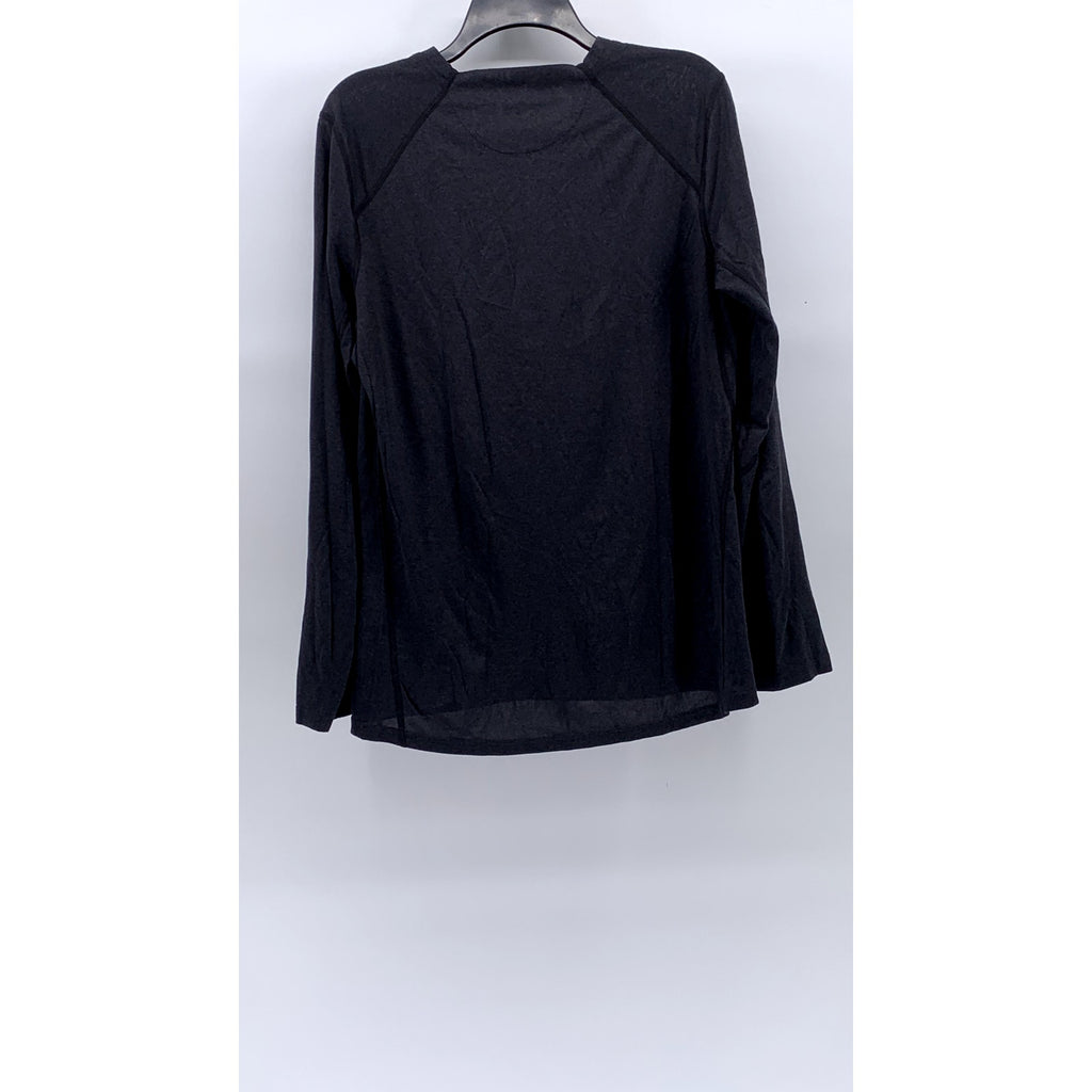 REI CO.OP Men's Charcoal Gray Crewneck Long Sleeve Active T-Shirt SZ M