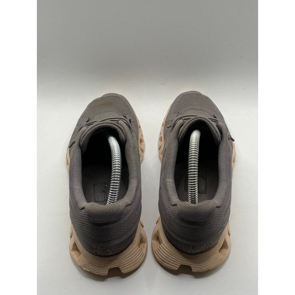 ON CLOUD Women's Gray Mesh Running Sneakers SZ 8