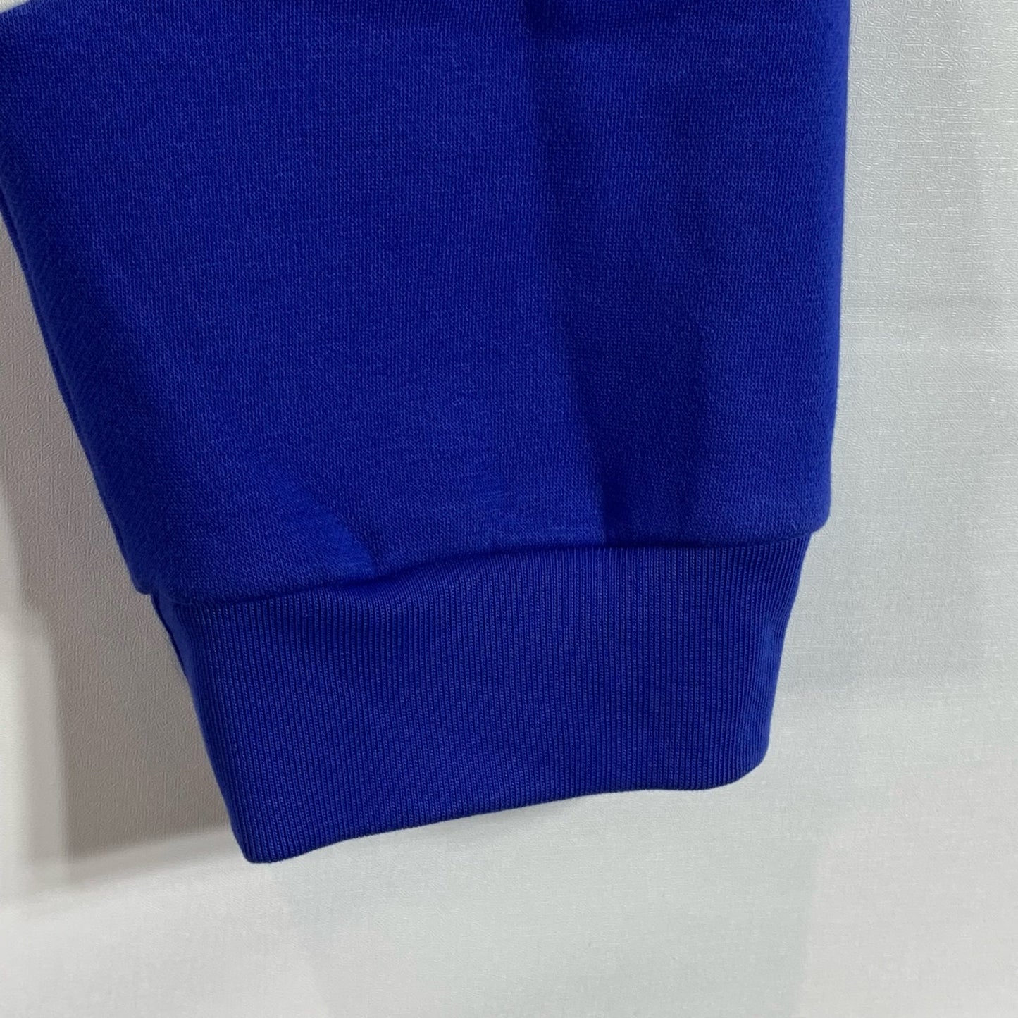 ADIDAS Men's Black/Blue/White Colorblock Fleece Drawstring Pull-On Pants SZ 2XL