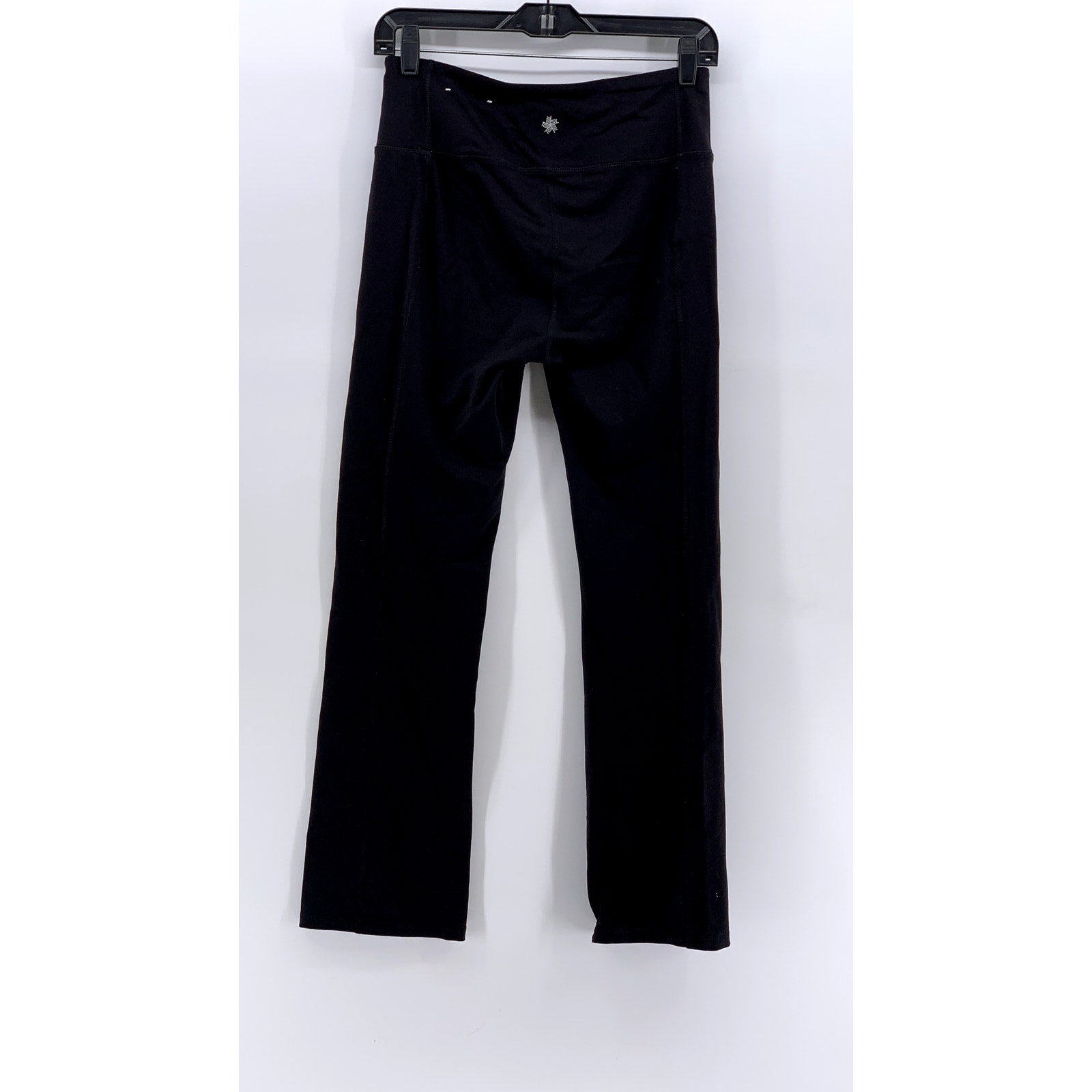 TEK GEAR Women's Petite Black Shapewear Flared Workout Pants SZ P/M