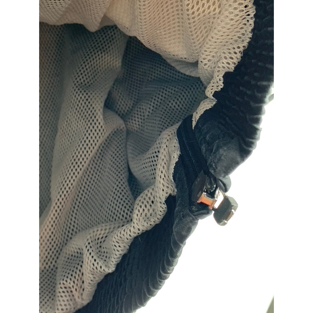 RUSSELL Men's Black Mckendree University V-Neck Long Sleeve Windbreaker SZ M