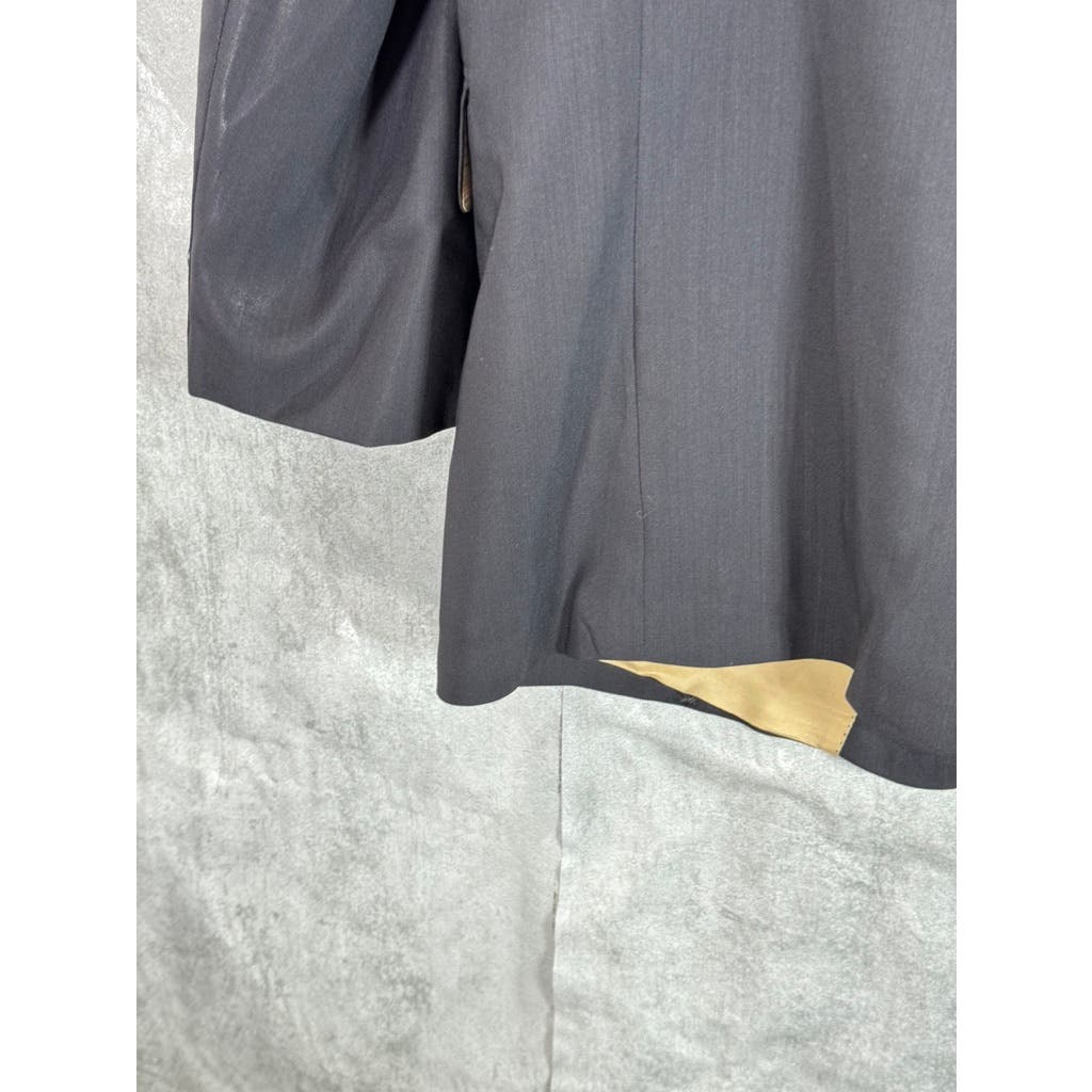 HUGO BOSS Men's Black Classic-Fit Pasolini/Movie Three-Button Suit Jacket SZ 46R