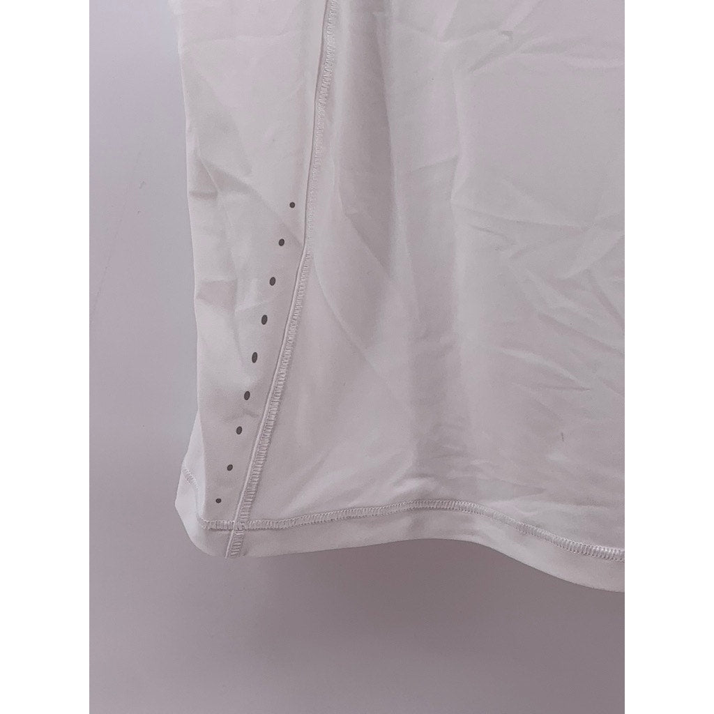 LULULEMON Women's White Sculpt Cropped Tank Top SZ 2