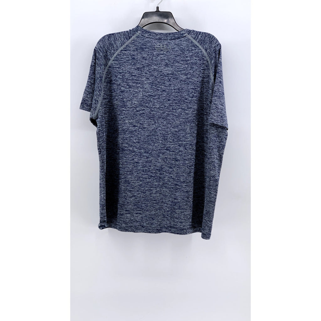 UNDER ARMOUR Men's Blue HeatGear Loose Fit Short Sleeve T-Shirt SZ XL