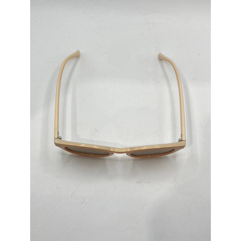 LE SPECS Women's Beige Conga Round Lens Sunglasses OS