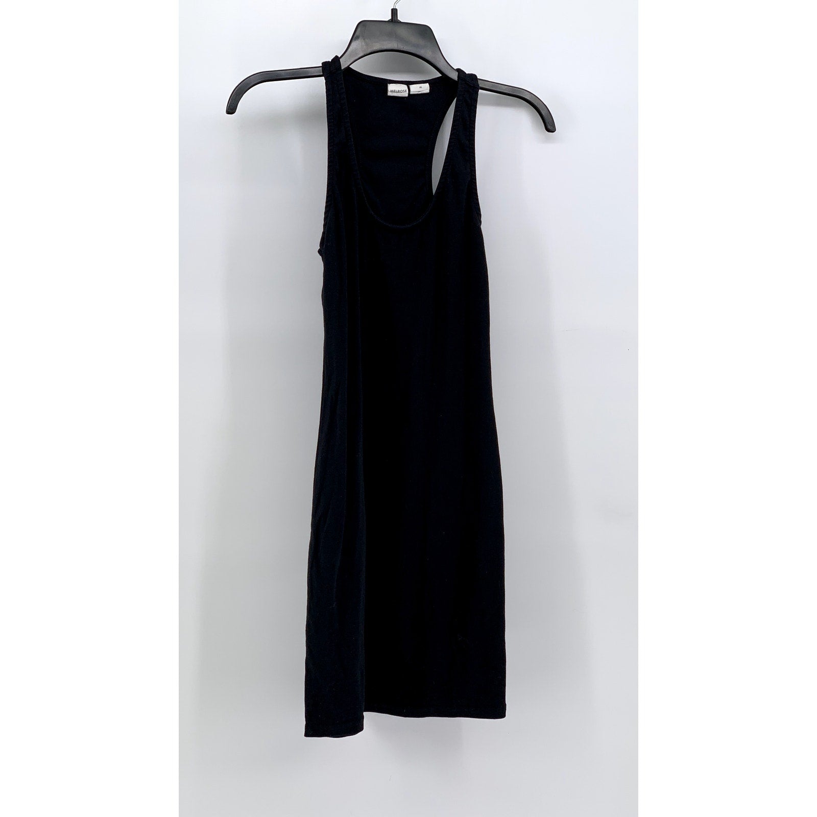 MELROSE Women's Black Scoop-Neck A-Line Dress SZ XS