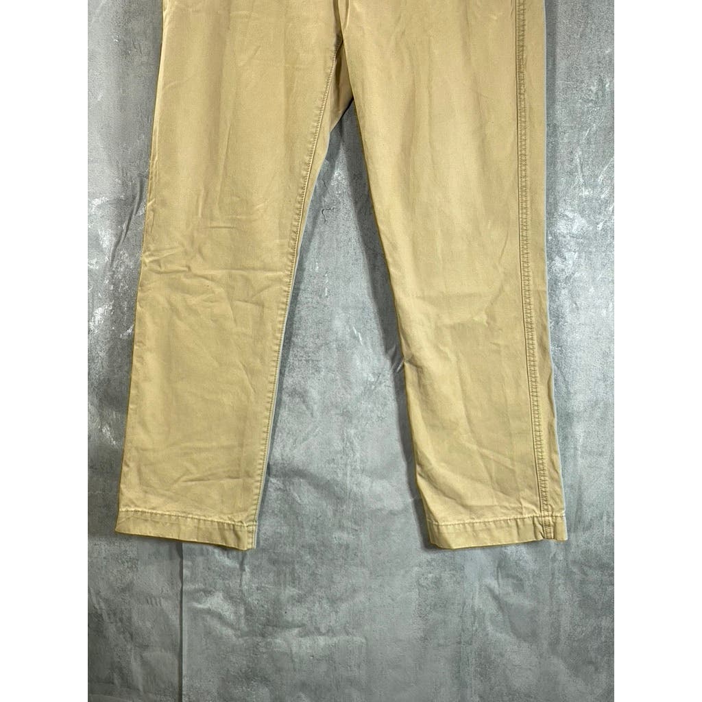 AMERICAN EAGLE OUTFITTERS Men's Tan Original Straight Flex Pants SZ 32x32