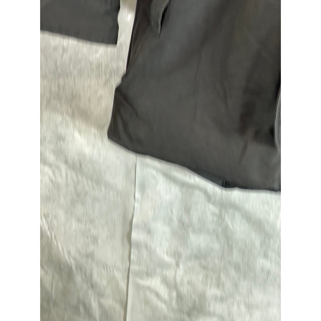SCOTCH & SODA Men's Black Solid Zip-Up Hooded Water Resistant Parka Jacket SZ S