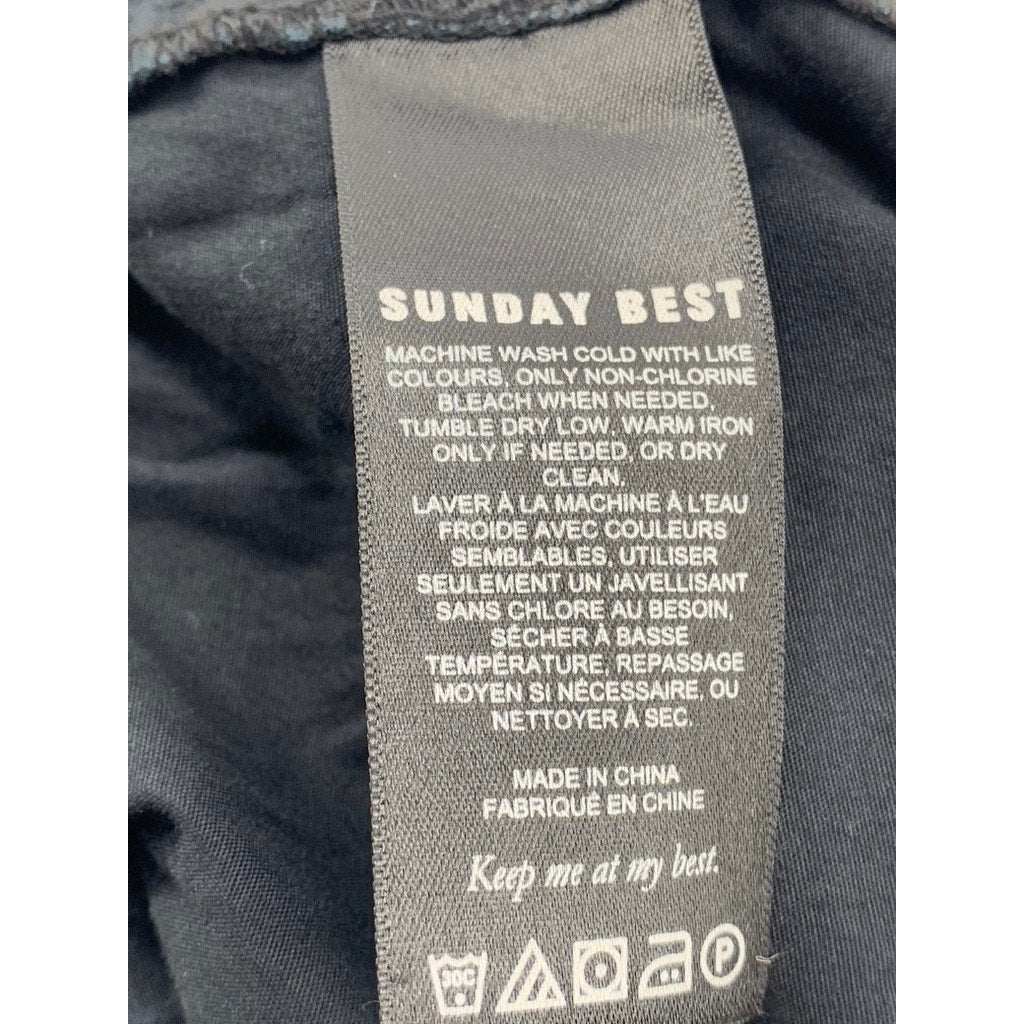 SUNDAY BEST Women's Black Casual Shorts SZ S