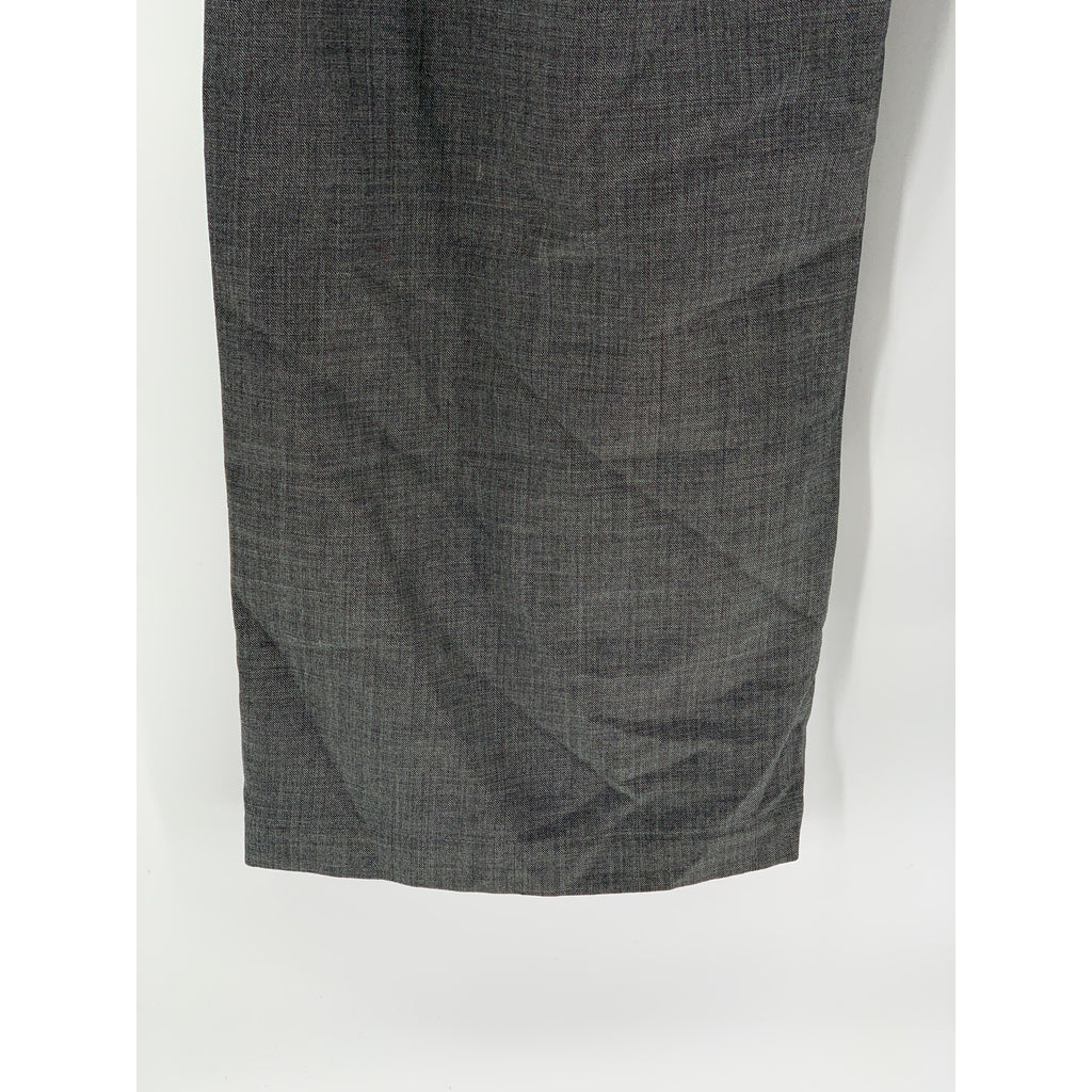 ARCH THE Women's Charcoal Gray Wool Wide-Leg Dress Pants SZ 40(US6)