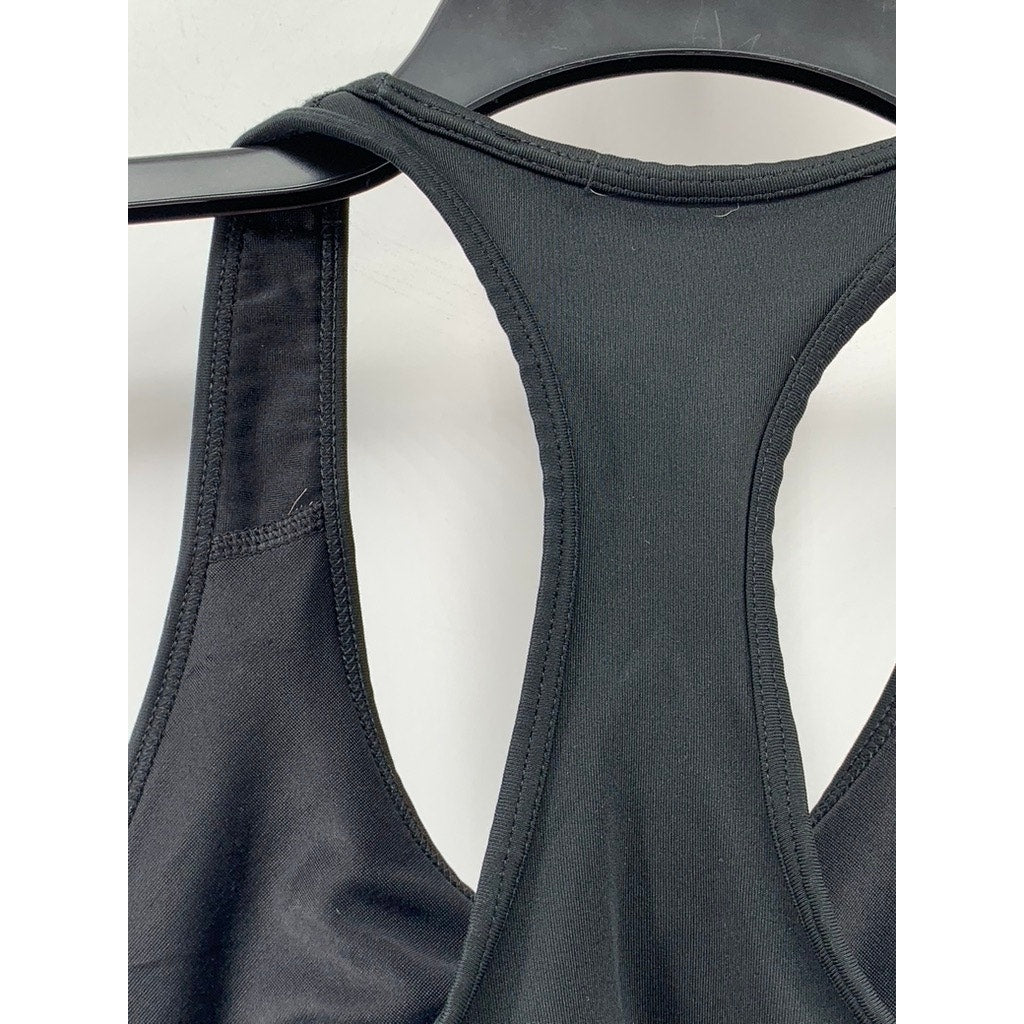 ADIDAS Women's Black Logo Techfit Climalite Sports Bra SZ XS