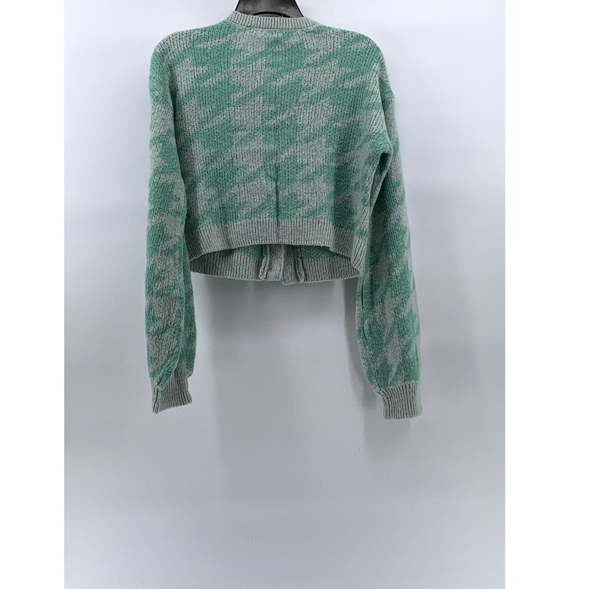 WILD FABLE Women’s Gray-Green Knit Button-Up Long Sleeve Cardigan SZ S
