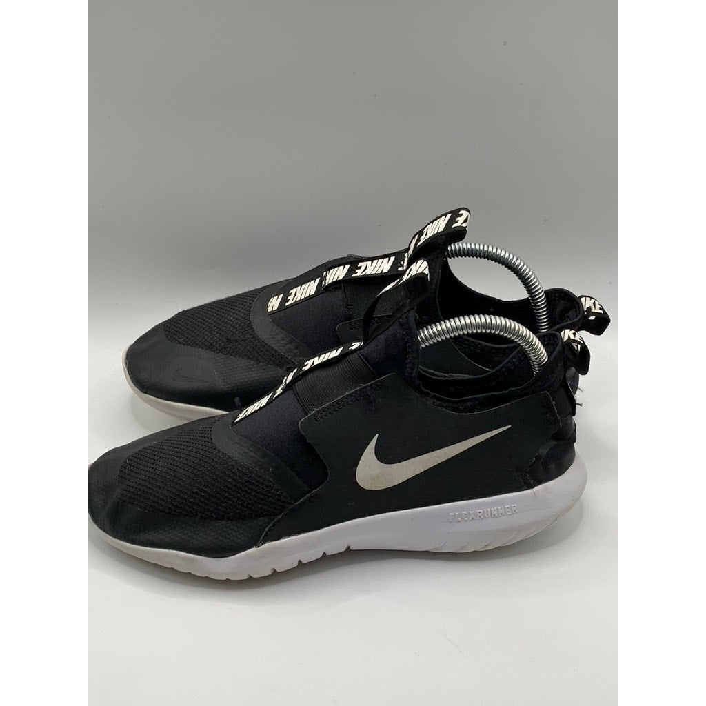 NIKE Black Mesh Flex Runner 4 Active Sneakers SZ M6/W8