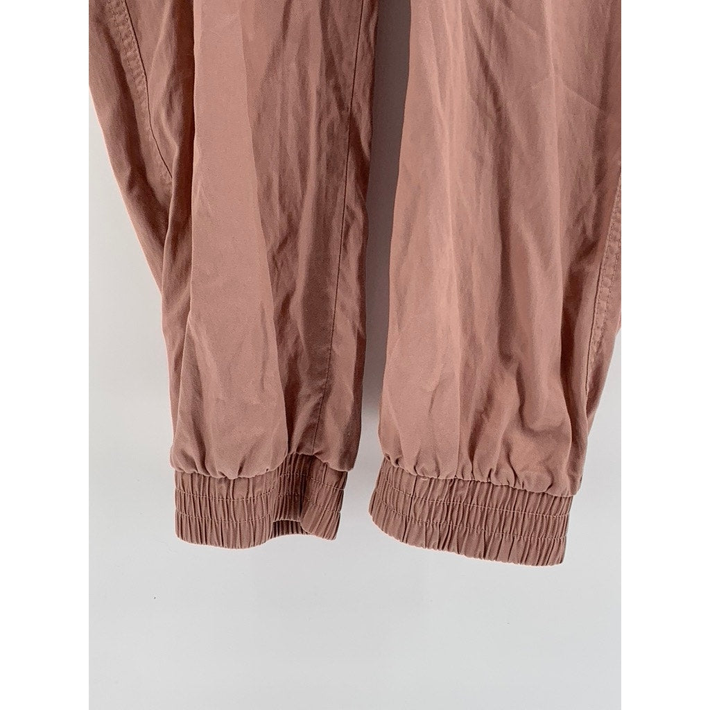 A NEW DAY Women's Dusty Pink Solid Jogger Pants SZ L
