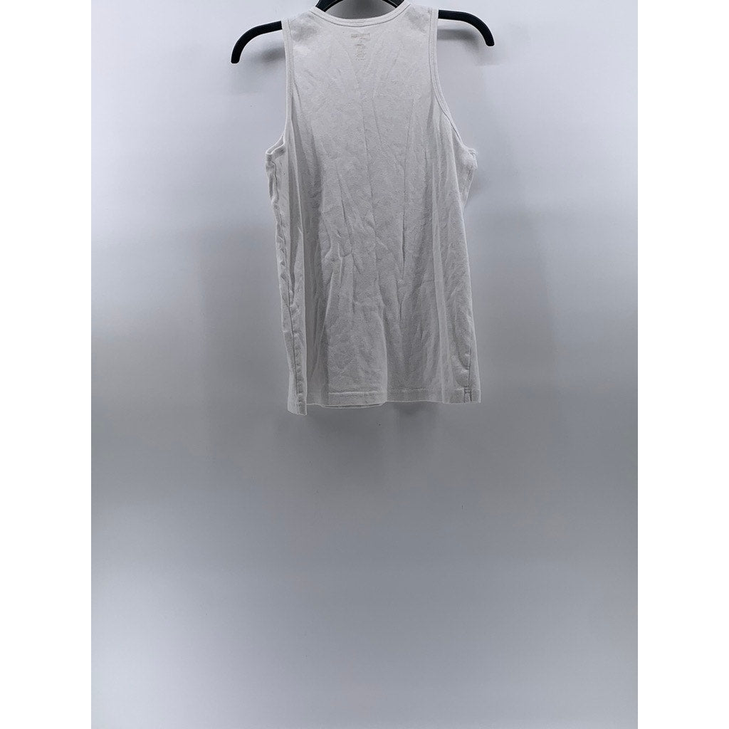 PLEASURES NOW Men's Scoop-Neck Logo Casual Regular-Fit Tank Top SZ L