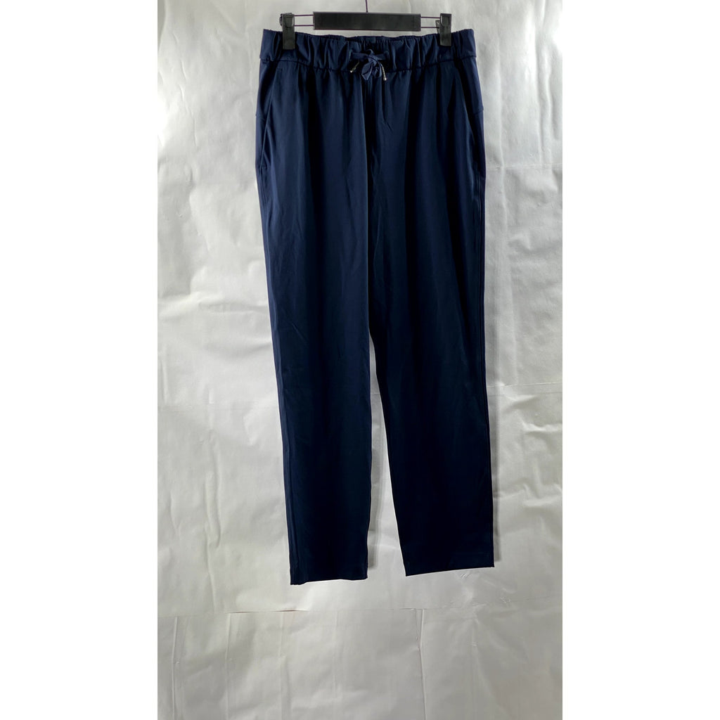 LULULEMON Women's Navy Blue Drawstring Waist Pull-On Sweatpants SZ 6