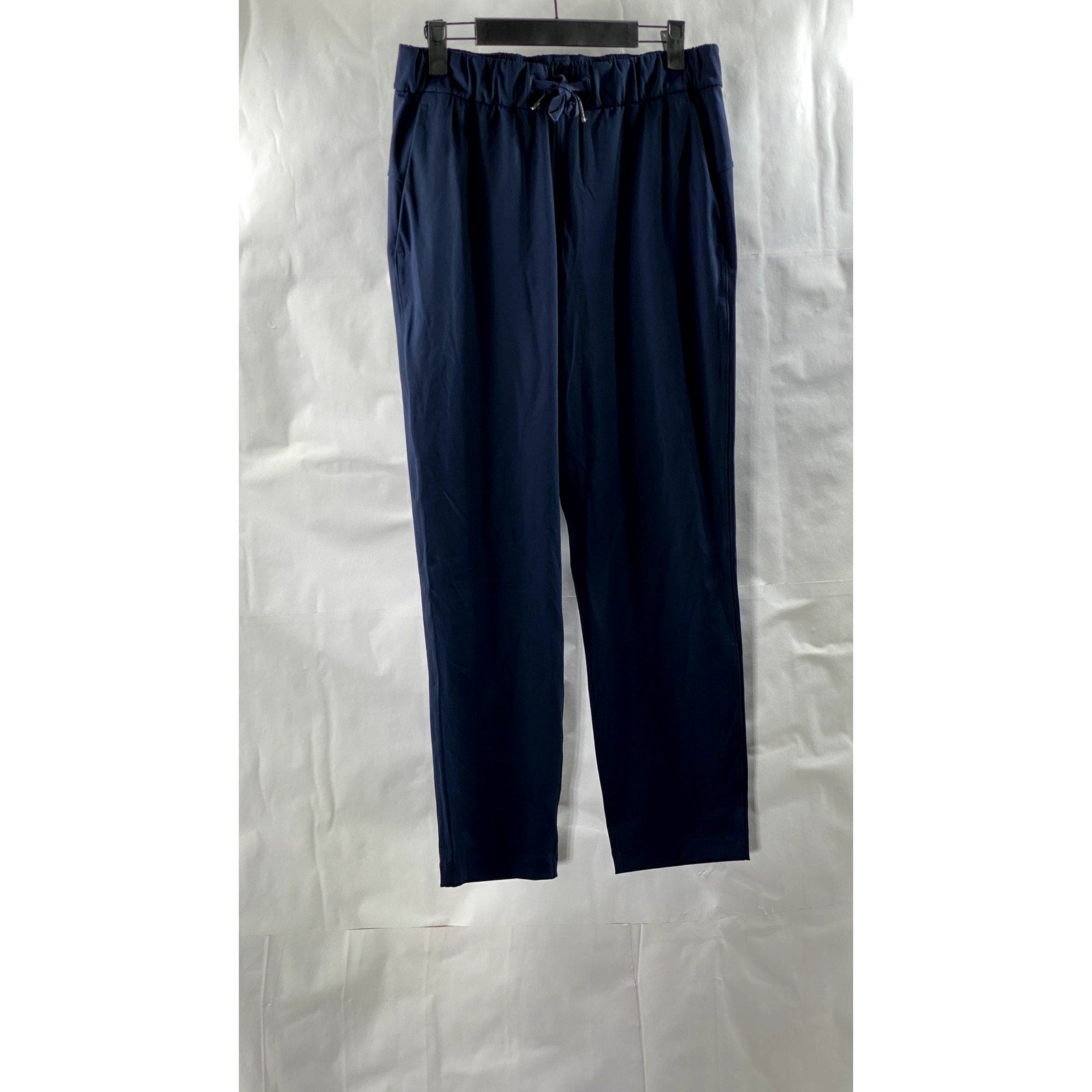LULULEMON Women's Navy Blue Drawstring Waist Pull-On Sweatpants SZ 6
