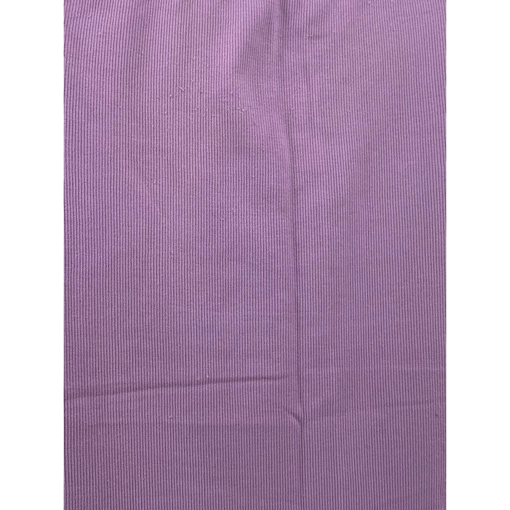 JAM + JELLY Women's Lilac Stretch Ribbed Strapless Bodycon Dress SZ S/M