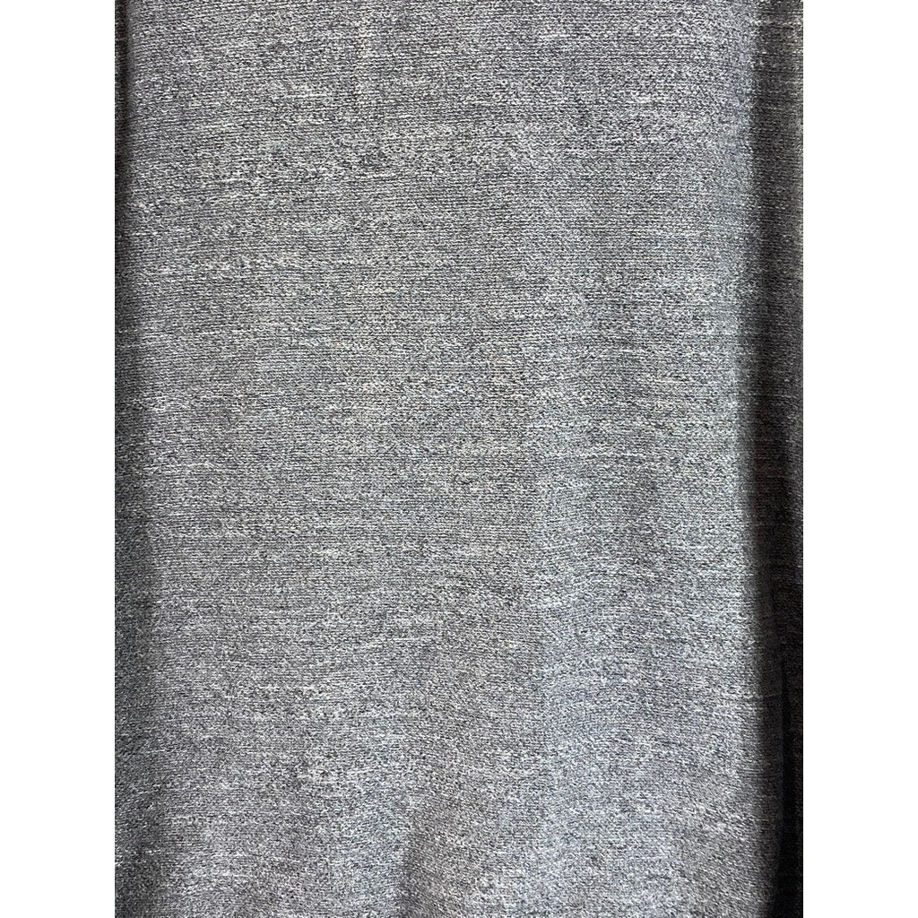 J. CREW Men's Gray Heathered Cotton Quarter-Zip Pullover Sweater SZ 2XL