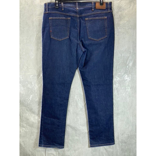 TOMMY HILFIGER Denim Men's Navy Straight-Leg Droite Jeans SZ 38X32