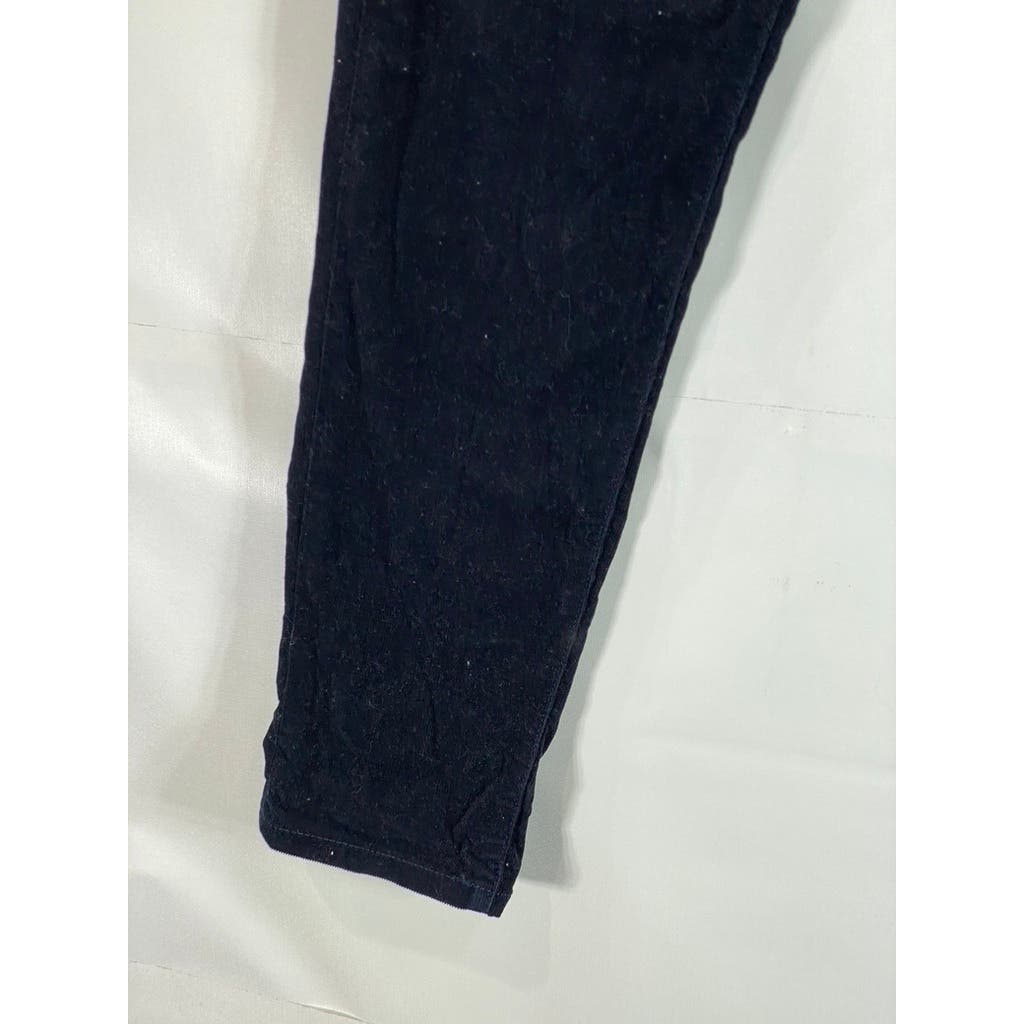 CLUB MONACO Women's Dark Blue 1985 Extra Slim-Fit Five-Pocket Corduroy Pant SZ32