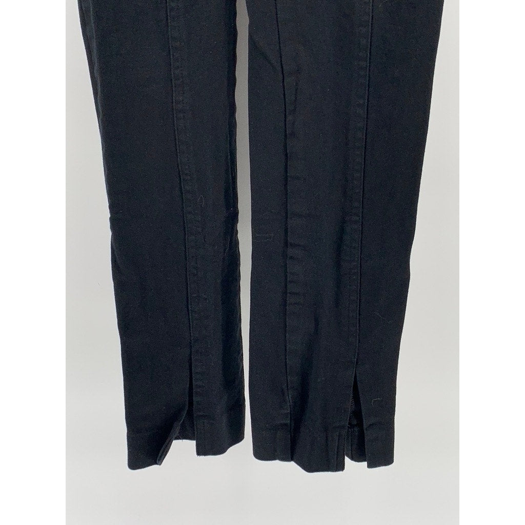 MNG Women's Black Casual Slim Pants SZ 2