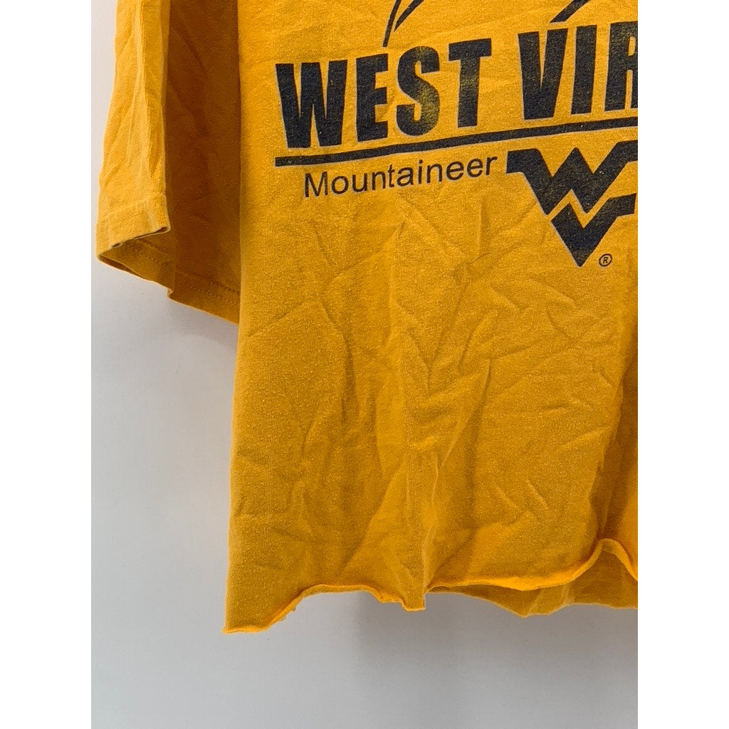 GILDAN Men's Yellow Graphic Basketball T-Shirt SZ XL