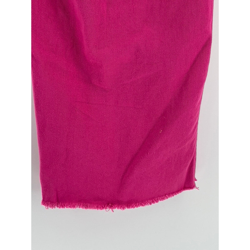 OBEY WORLDWIDE Women's Fuchsia Straight Leg Pant SZ 27