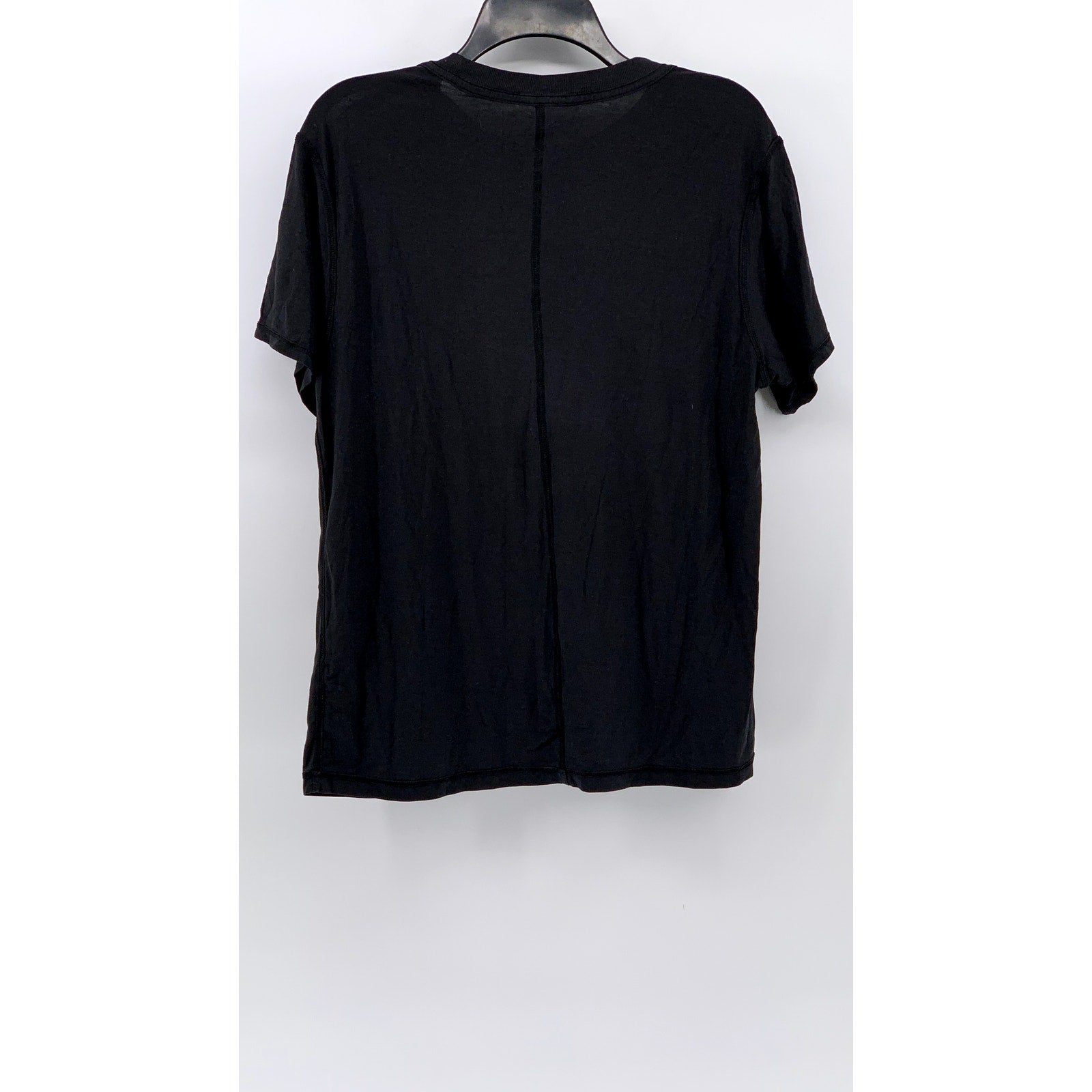 UNBRANDED Men's Black Crewneck T-Shirt SZ S