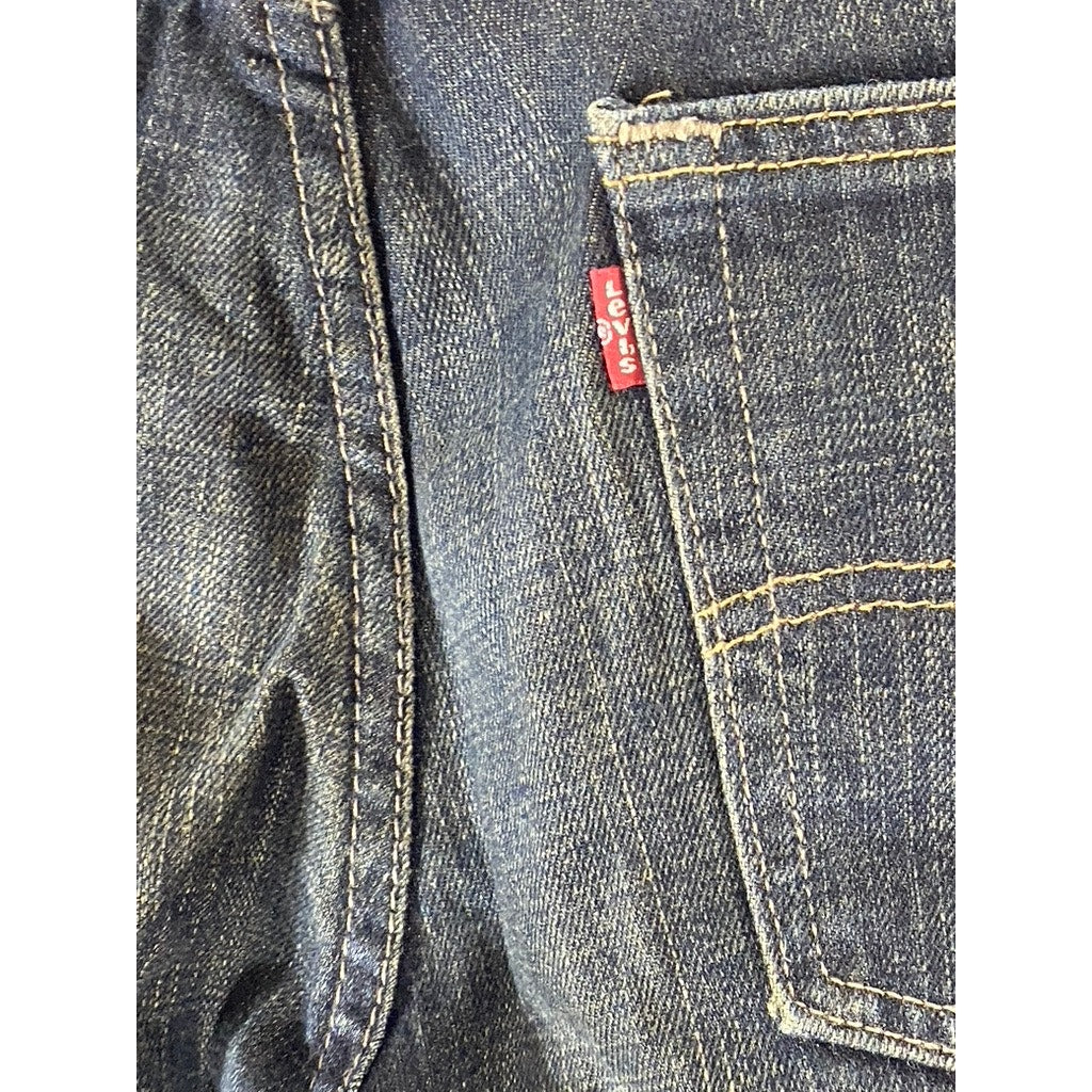 LEVI'S Men's Indigo Blue 511 Denim Slim-Fit Five-Pocket Jean SZ 33X34