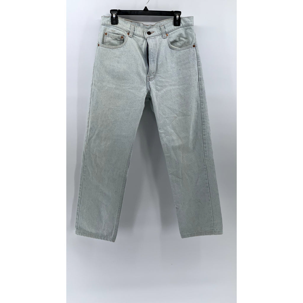 LEVI'S Men's Light Wash Vintage 90'S Straight Leg Regular Fit Jeans SZ 34X30