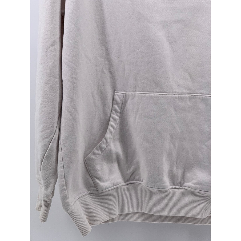 DC COMIC White Batman Graphic Pullover Hoodie SZ L