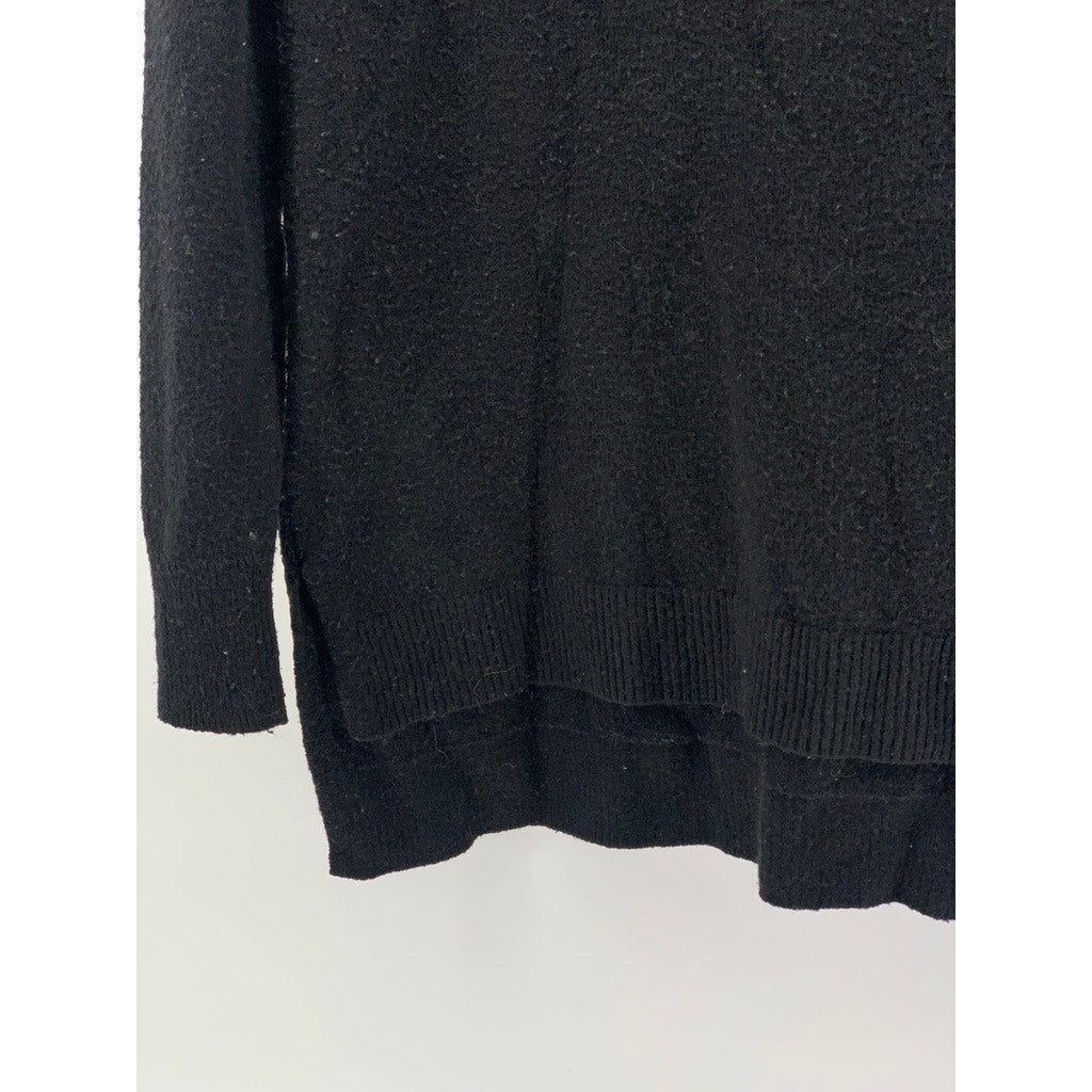 HALOGEN Women's Black Turtleneck Oversized Sweater SZ XS