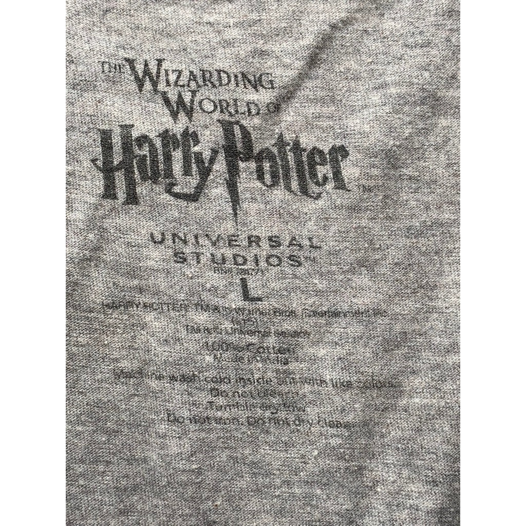 UNIVERSAL STUDIOS Unisex Gray Harry Potter Graphic Tank SZ L