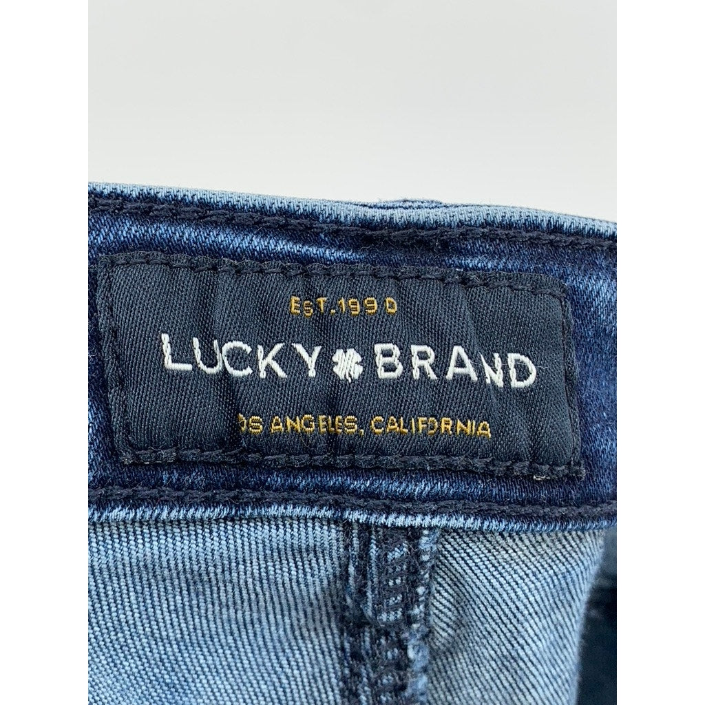 LUCKY BRAND Women's Blue Denim Ava Skinny Jegging Jeans SZ 10/30
